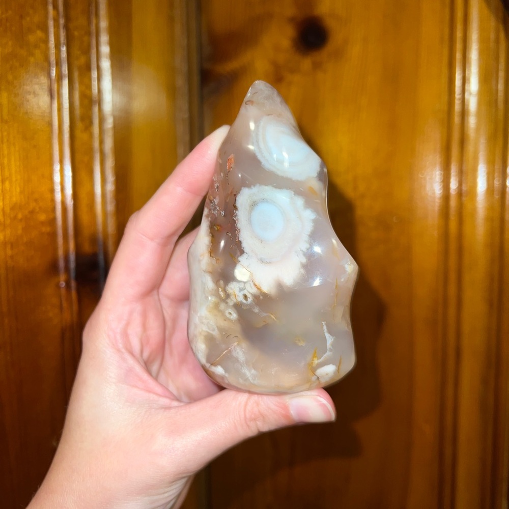 Flower agate flame 🔥 - Picture 2 of 2